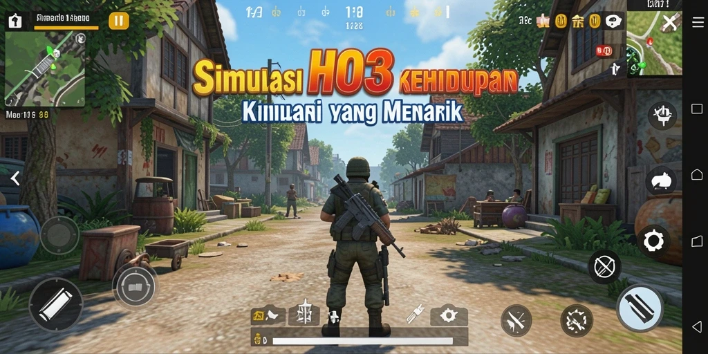 Tampilan gameplay HO3 yang menakjubkan dan realistis.