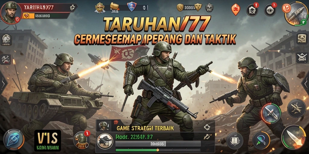 Gameplay strategi yang mendebarkan dan menantang di TARUHAN77.